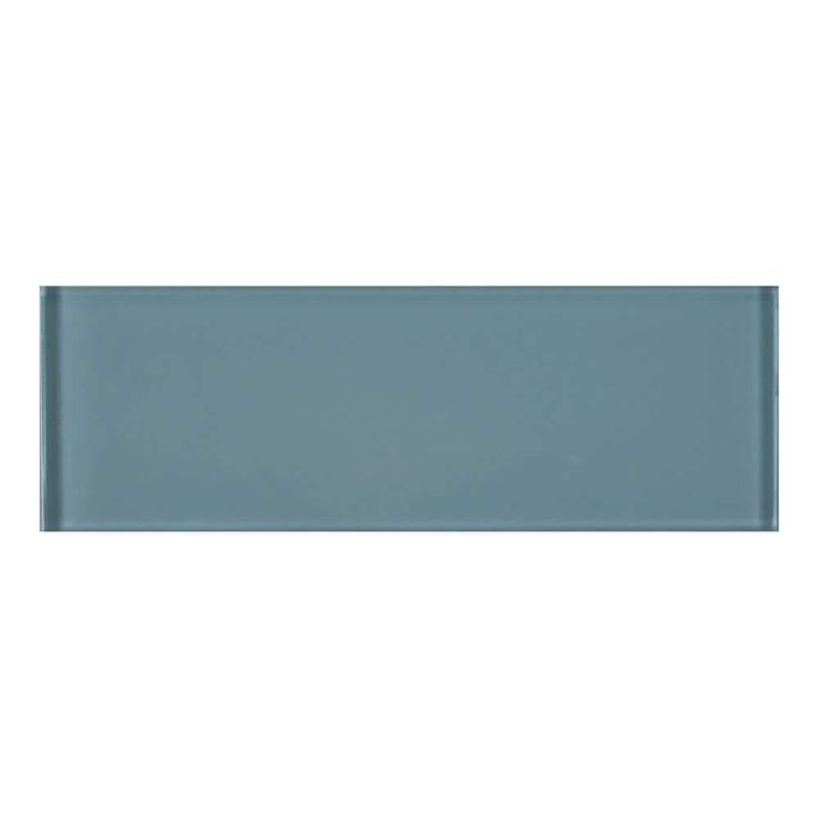 MSI Harbor 3 in. x 9 in. x 8mm Glossy Glass Gray Subway Tile (3.8 sq. ft. / case)