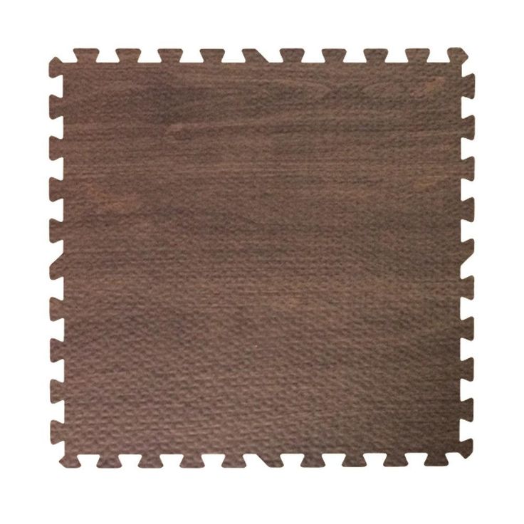 Get Rung Walnut Woodgrain Fitness Mat with Interlocking Foam Tiles for Gym Flooring. Excellent for Pilates, Yoga, Aerobic Cardio Work Outs and Kids Playrooms. Perfect Exercise Mat(WOOD, 312SQFT)