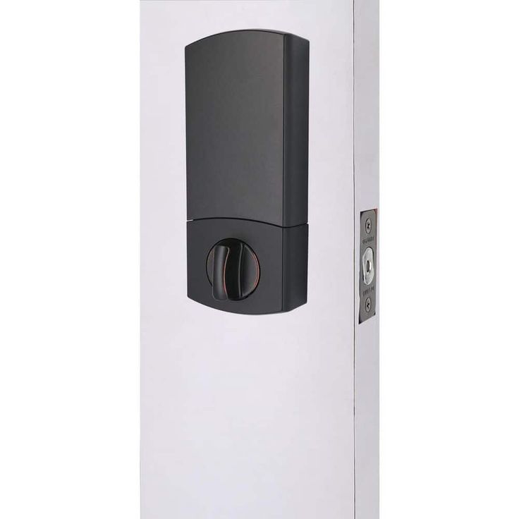 Defiant Square Aged Bronze Smart Wi-Fi Deadbolt Powered by Hubspace