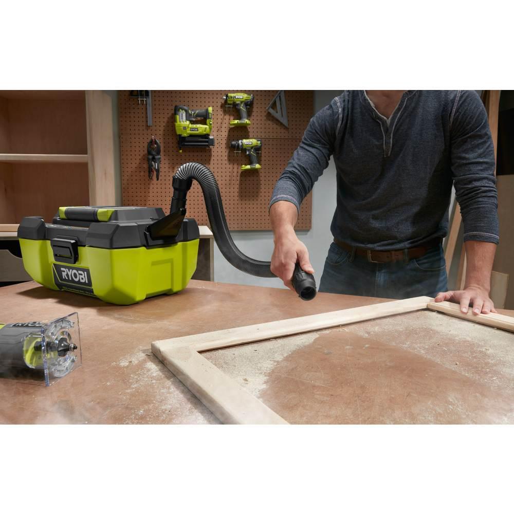 18-Volt ONE+ 3 Gal. Project Wet/Dry Vacuum with Accessory Storage (Tool-Only) - Super Arbor