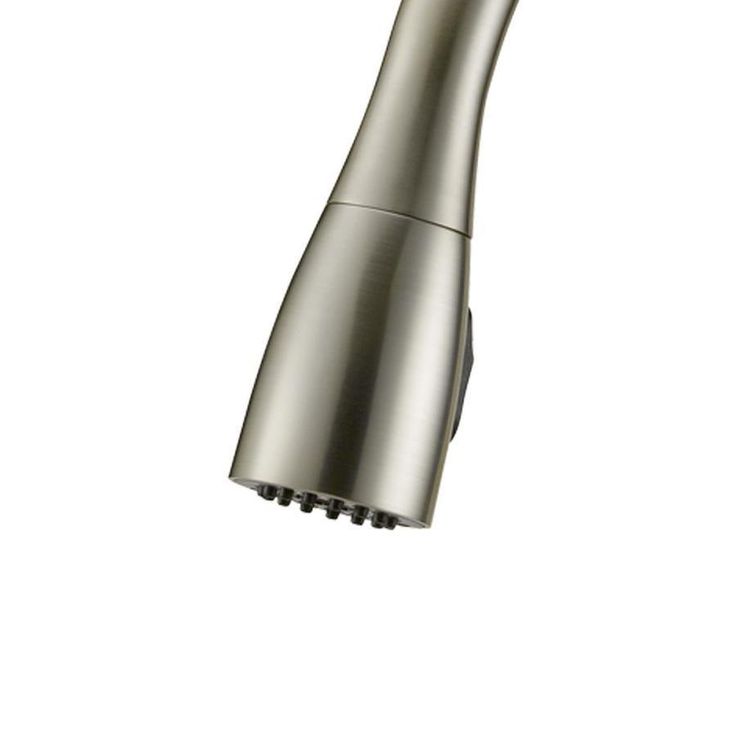 EZ-FLO Tuscany Brushed Nickel 1-Handle Deck-Mount Pull-Down Handle Kitchen Faucet (Deck Plate Included)