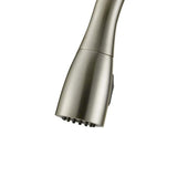 EZ-FLO Tuscany Brushed Nickel 1-Handle Deck-Mount Pull-Down Handle Kitchen Faucet (Deck Plate Included)