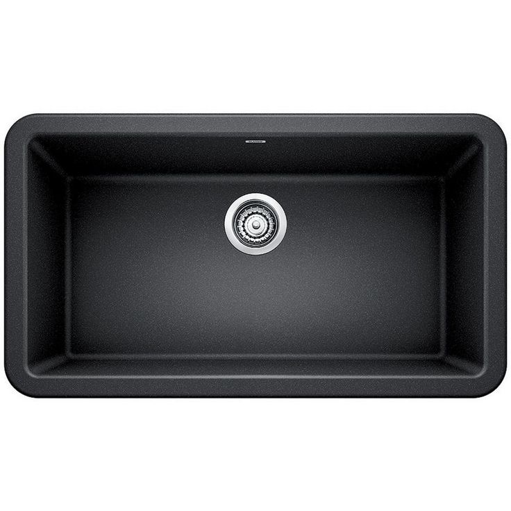 IKON Farmhouse Apron-Front Granite Composite 33 in. Single Bowl Kitchen Sink in Anthracite