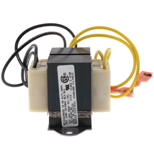 Rheem 46-25107-02 transformer - side view (Voltage: 120v, 24V; Product Type: Transformer)
