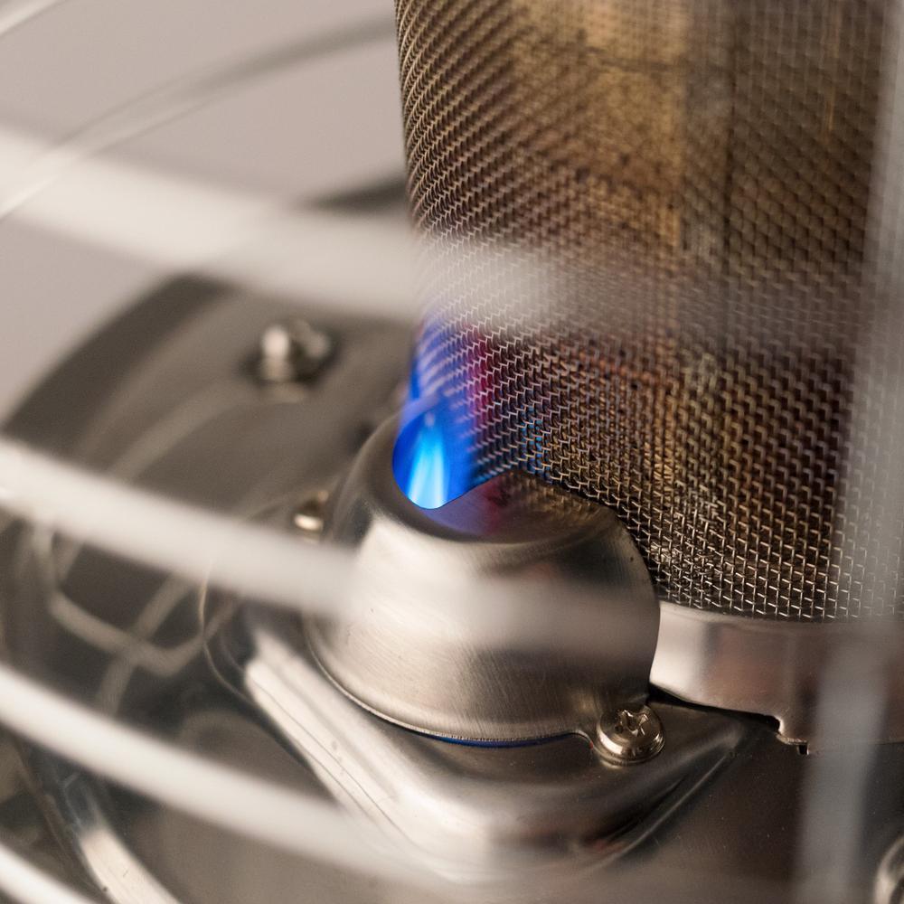 10,000 BTU HeatAround 360 in Red - Super Arbor