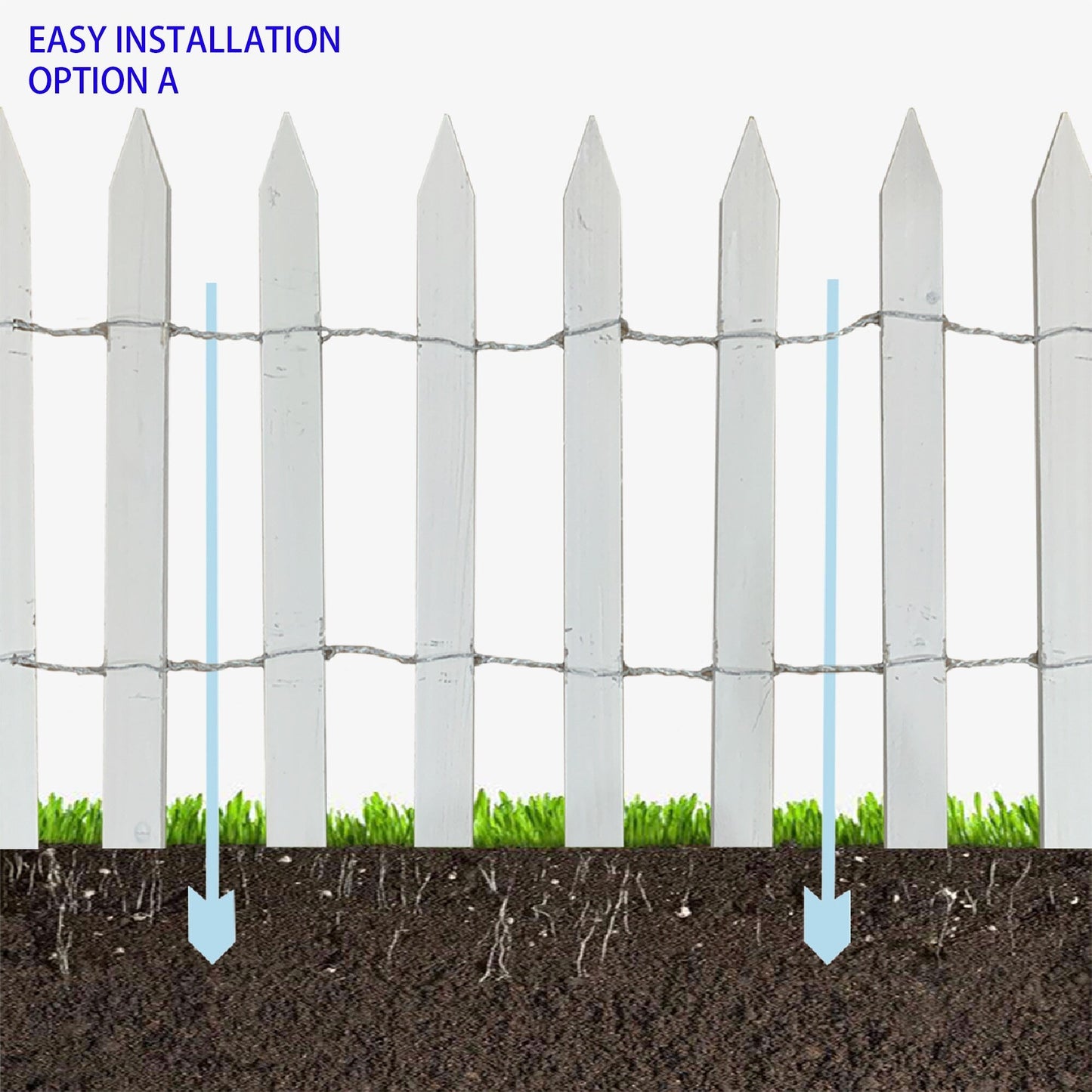 15-ft x 2-ft White Cedar Woven Wire Rolled Fencing