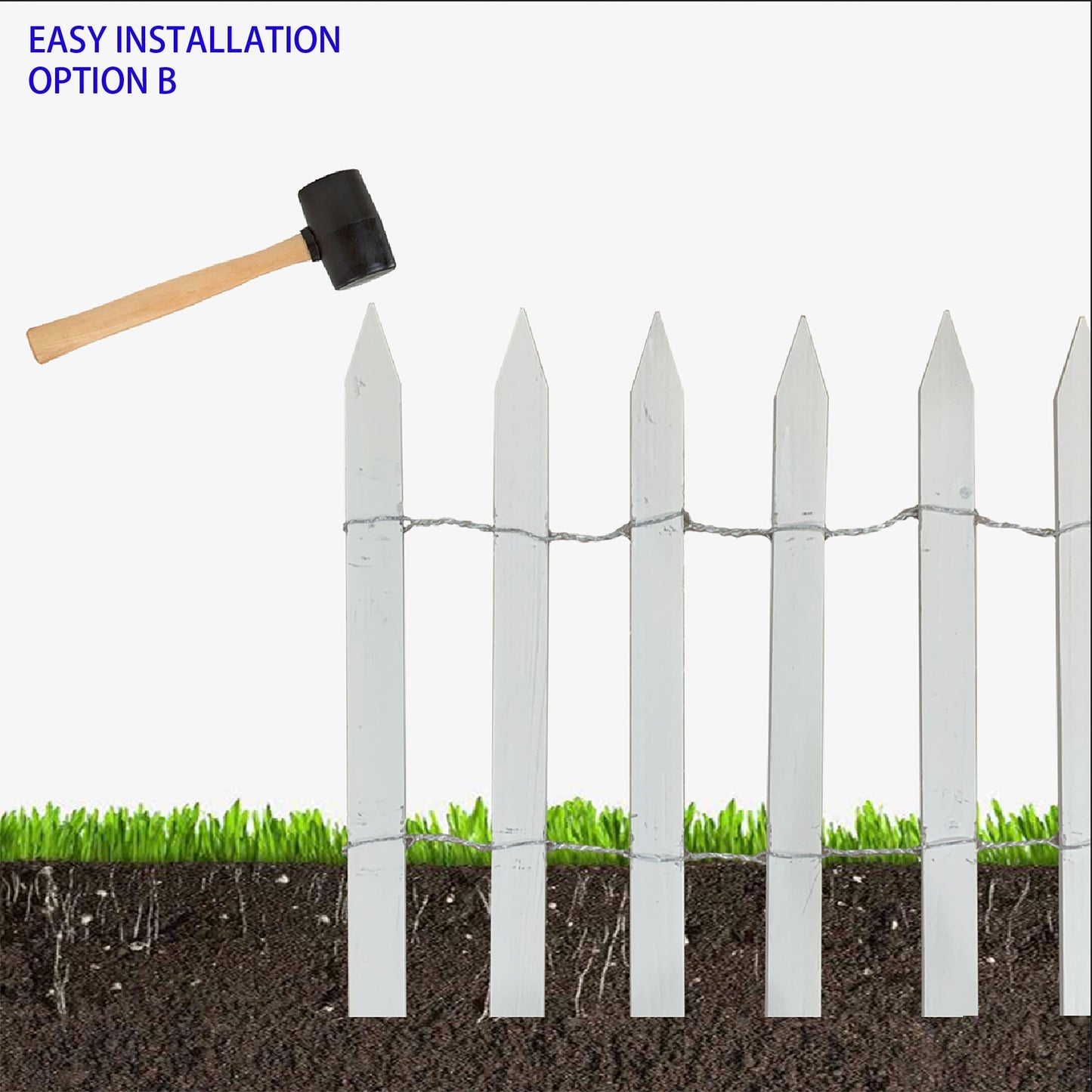 15-ft x 2-ft White Cedar Woven Wire Rolled Fencing