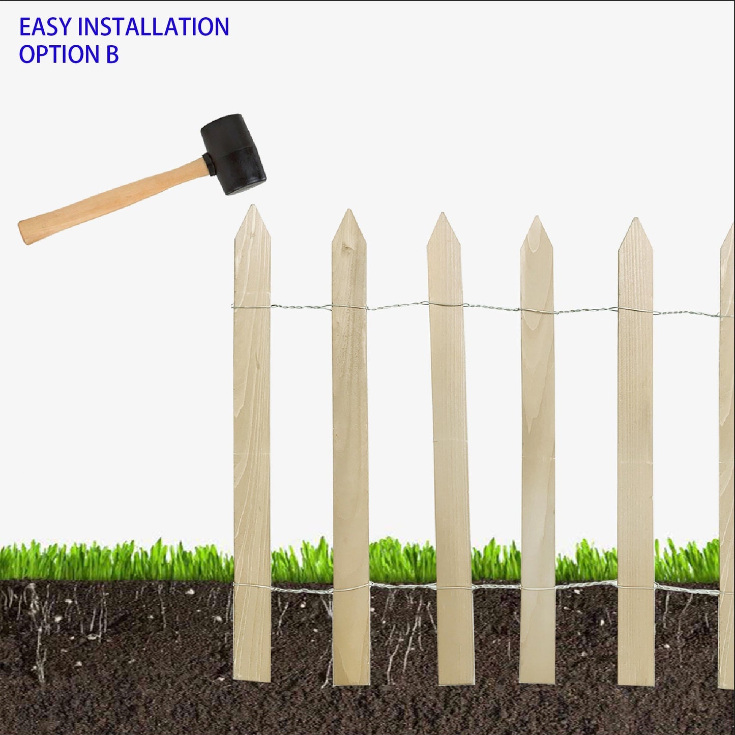 15-ft x 2-ft Brown Cedar Woven Wire Rolled Fencing