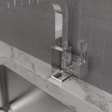Keeney Polished Chrome 1-Handle Deck-Mount Pull-Out Kitchen Faucet