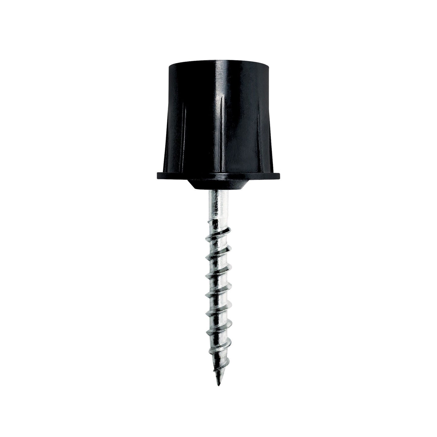 Nuvo Iron 0.75-in x 0.75-in Black Plastic Baluster Connector (20-Pack)