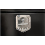 14 in. x 16 in. x 24 in. Gloss Black Steel Underbody Truck Tool Box - Super Arbor