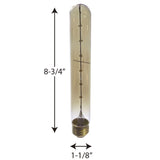 Progress Lighting 40-Watt T10 E26 Incandescent Light Bulb, Medium Base, Vintage Amber