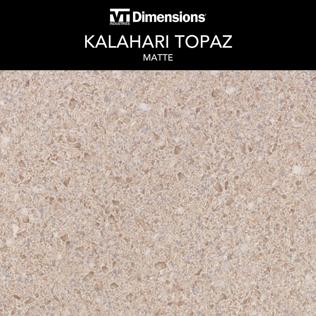 VT Dimensions Wilsonart 6-ft x 25.25-in Kalahari Topaz Matte Right-Hand Miter-Cut Laminate Kitchen Countertop with Integrated Backsplash, 4588-60
