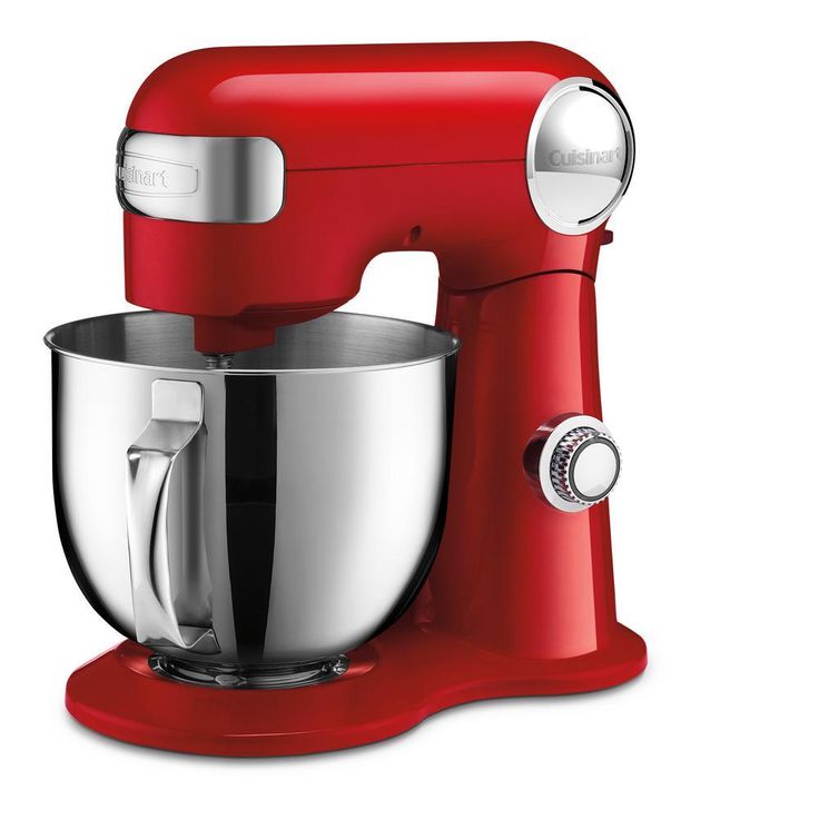 5.5 Qt. 12-Speed Red Stand Mixer with Accessories