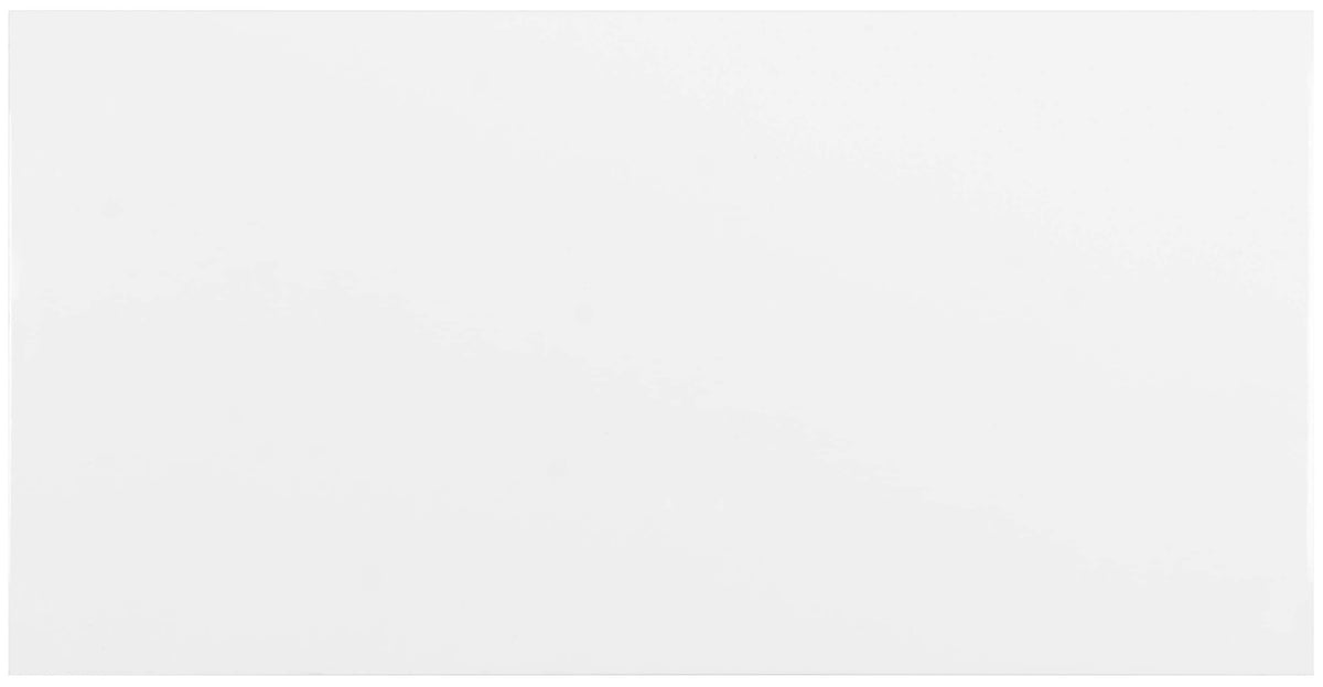 Satori Hudson Brilliant White Glossy 12-in x 24-in Glossy Ceramic Wall Tile