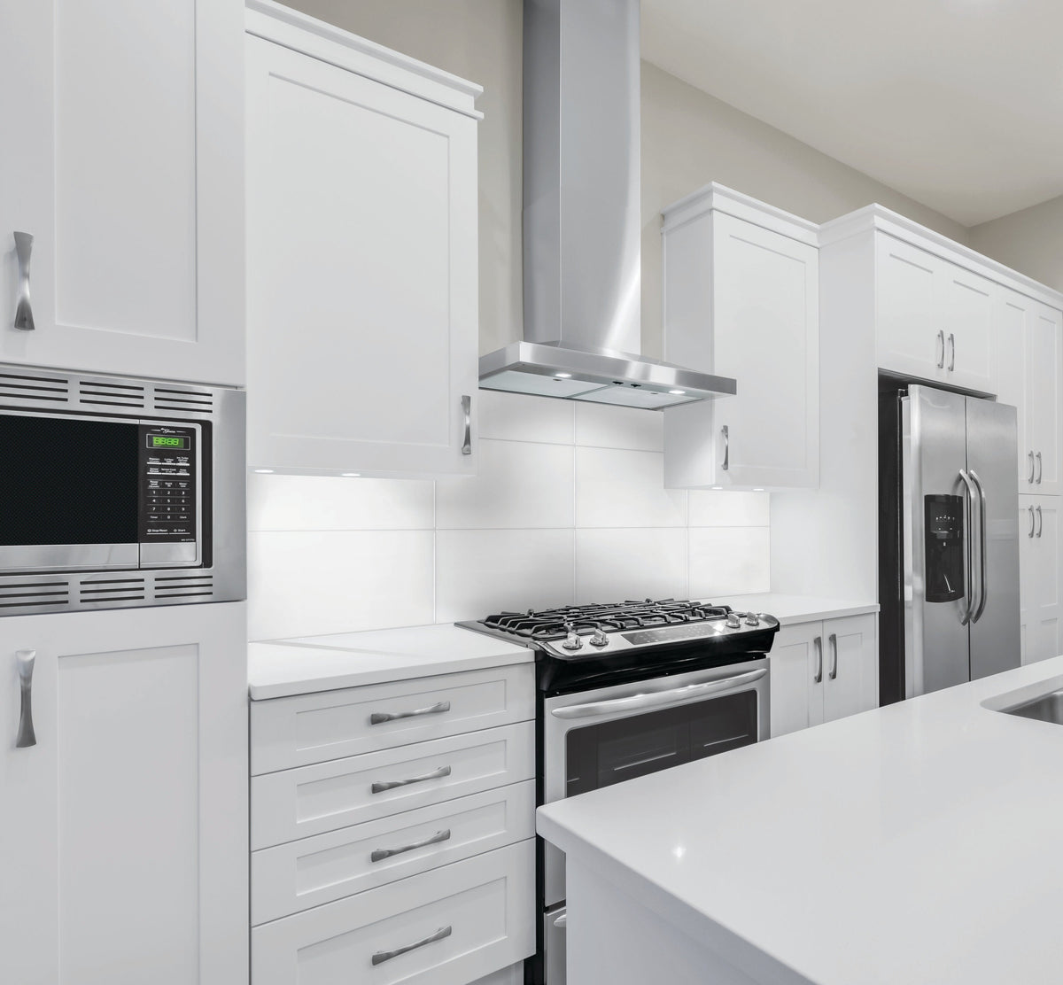 Satori Hudson Brilliant White Glossy 12-in x 24-in Glossy Ceramic Wall Tile