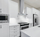Satori Hudson Brilliant White Glossy 12-in x 24-in Glossy Ceramic Wall Tile