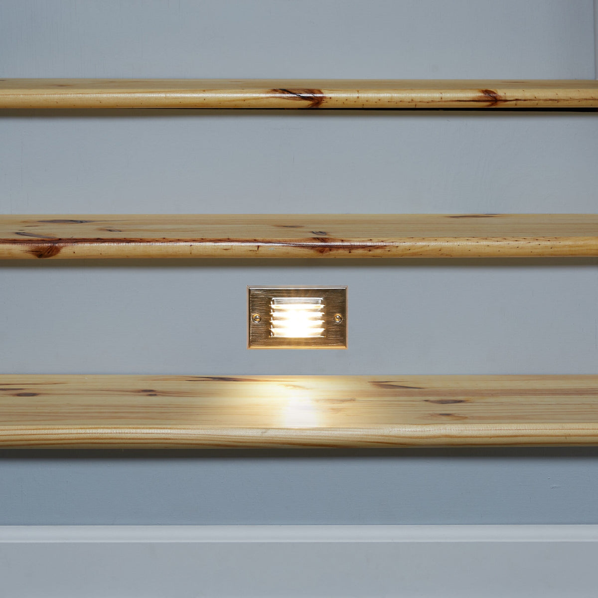 Progress Lighting 4-Watt Brushed Nickel Hardwired LED Step Light