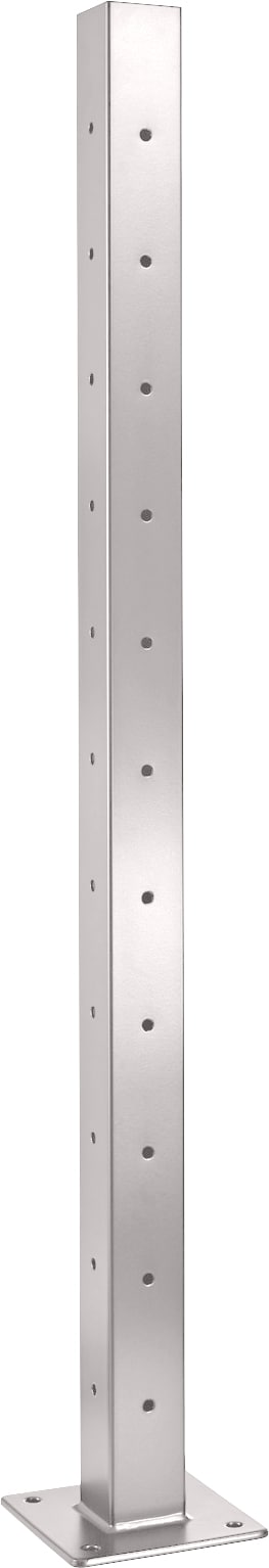 CityPost Deck Corner Post 2-in x 0.08-in x 3-1/2-ft White Deck Corner Post