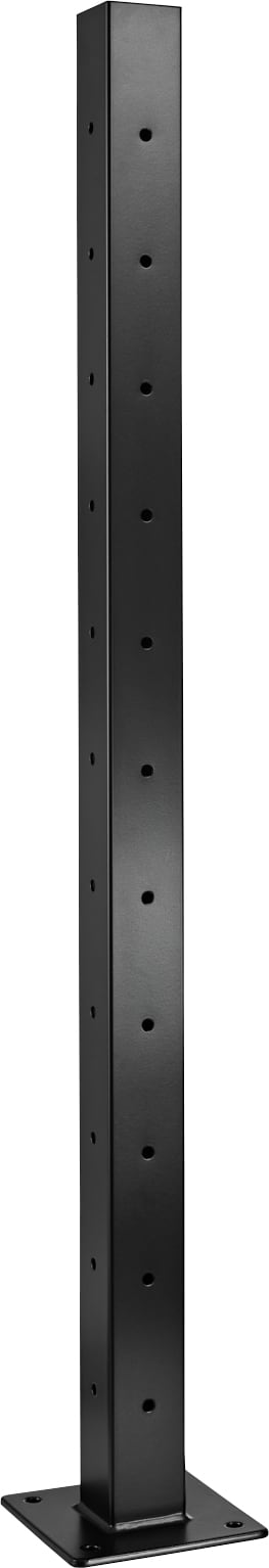 CityPost Deck Corner Post 2-in x 0.08-in x 3-ft Black Deck Corner Post