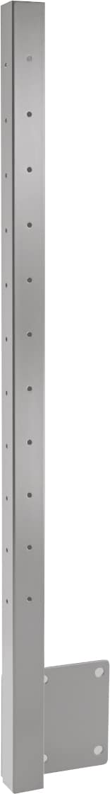 CityPost Deck Corner Post 2-in x 0.08-in x 3-ft Gray Deck Corner Post