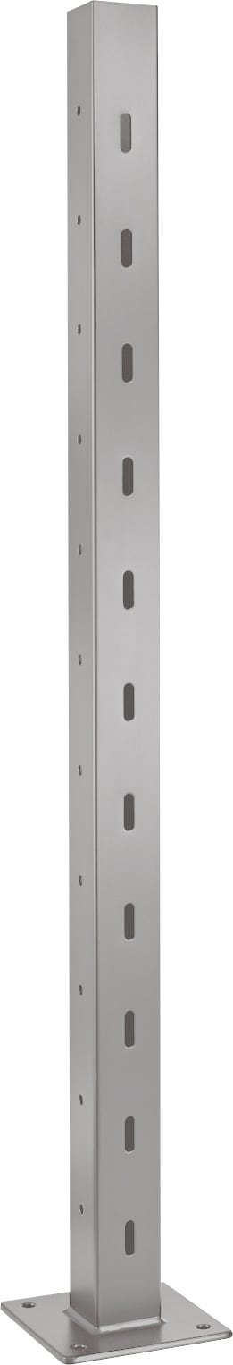 CityPost Deck to Stair Corner Post 2-in x 0.08-in x 3-1/2-ft Gray Deck Corner Post