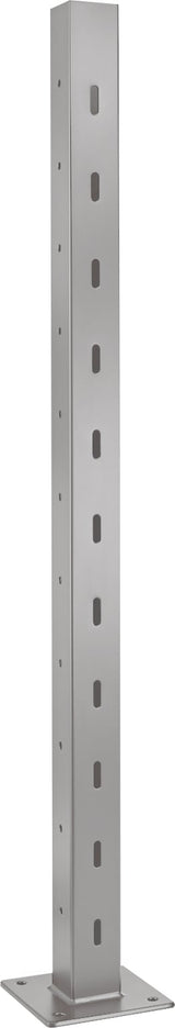 CityPost Deck to Stair Corner Post 2-in x 0.08-in x 3-1/2-ft Gray Deck Corner Post