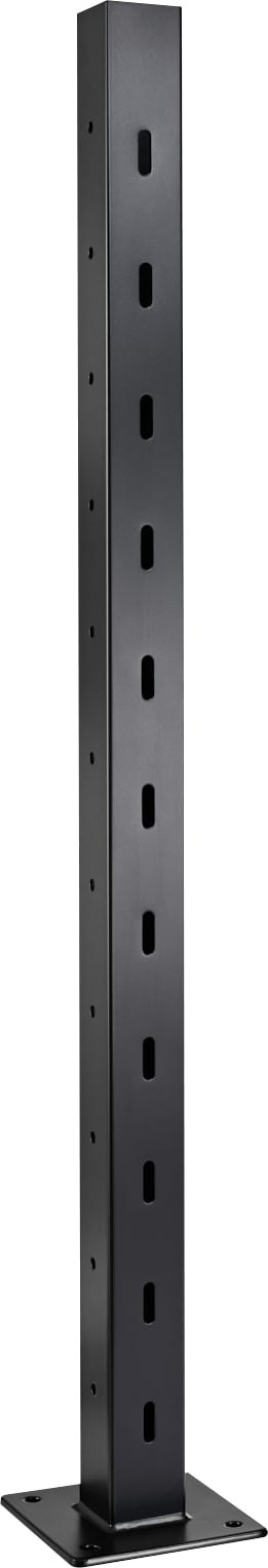 CityPost Deck to Stair Corner Post 2-in x 0.08-in x 3-ft Black Deck Corner Post