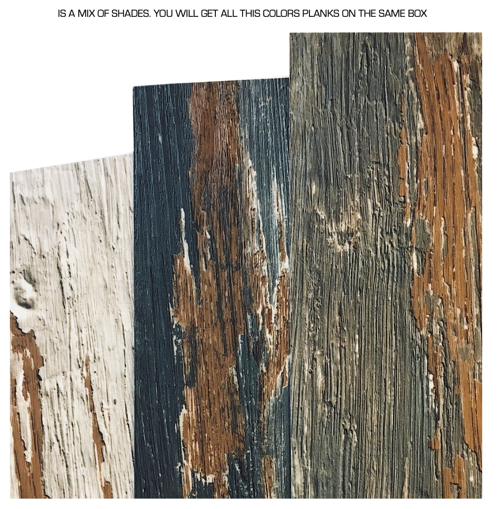 Deco Products Colors Old Navy Ocean 6-in W x 36-in L x 2-mm Waterproof Luxury Vinyl Plank Flooring, 30-sq ft Carton