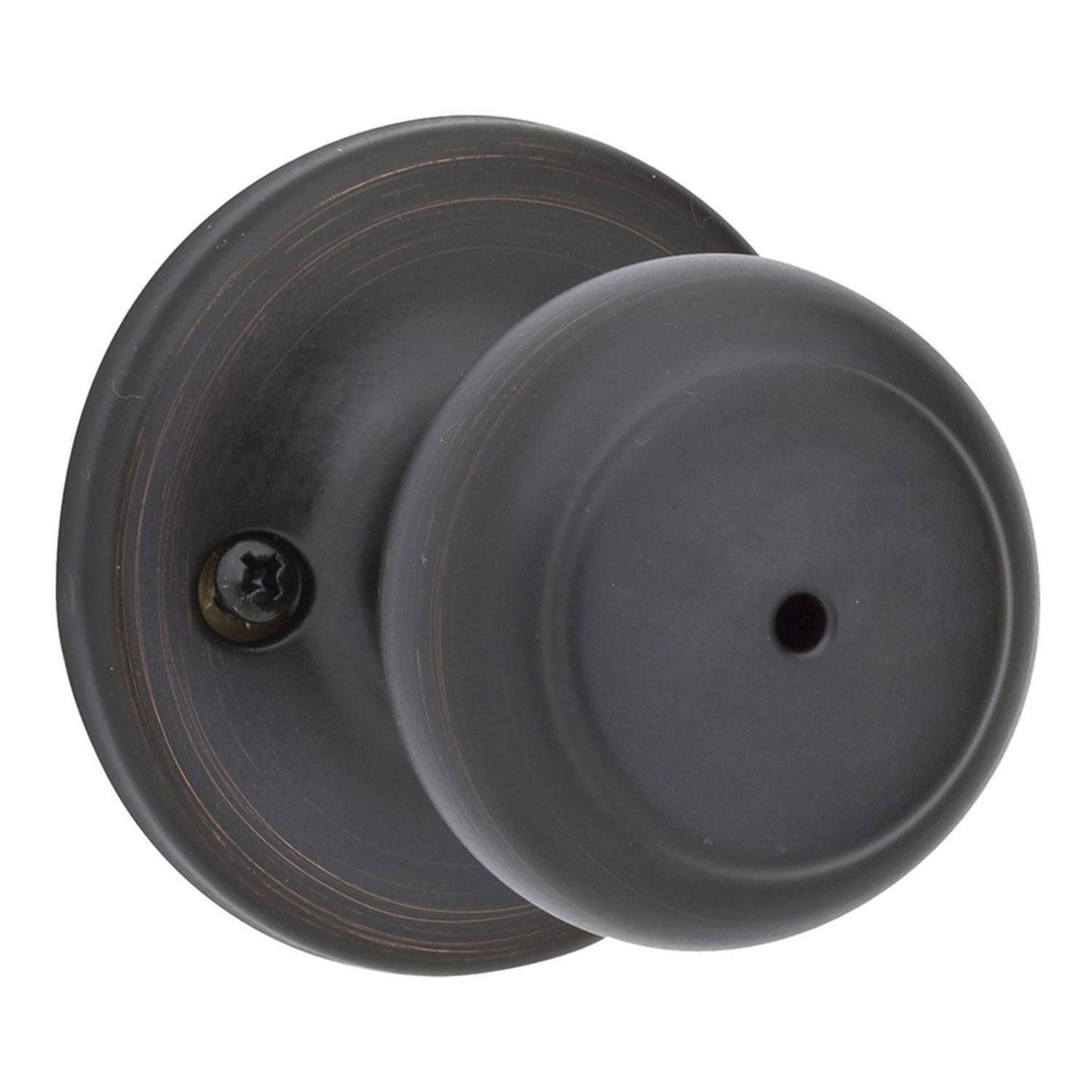 Kwikset Cove Venetian Bronze Privacy Knob – Right or Left Handed