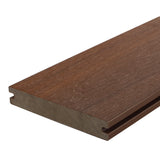 NewTechWood Magellan Solid Board with Groove 1-in x 6-in x 8-ft Brazilian Ipe Grooved Composite Deck Board (10-Pack)