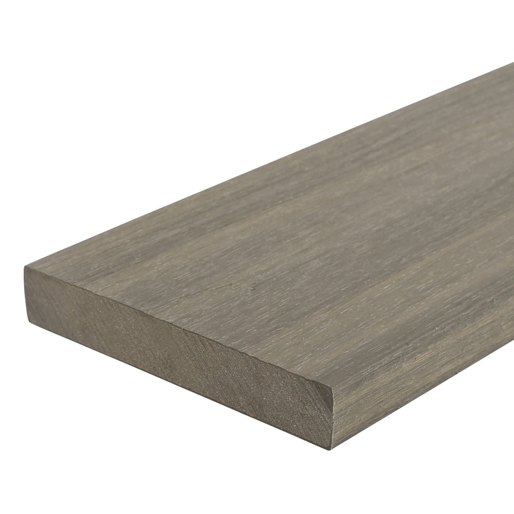 NewTechWood Cortes Solid Board 1-in x 6-in x 8-ft Roman Antique Square Composite Deck Board (49-Pack)