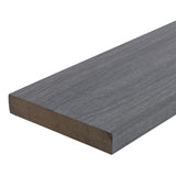 NewTechWood Cortes Solid Board 1-in x 6-in x 8-ft Westminster Gray Square Composite Deck Board