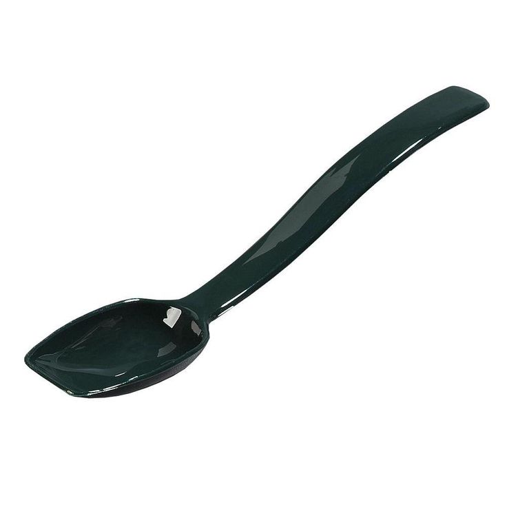 Polycarbonate Green Buffet Spoons Set of 12