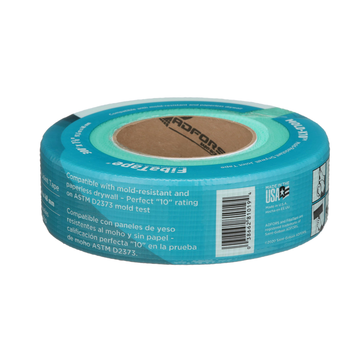 Saint-Gobain ADFORS FibaTape Mold-X10 1.875-in x 300-ft Mesh Construction Self-adhesive Drywall Joint Tape