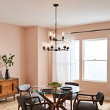 Kichler Winslow 9-Light Antique Bronze Modern/Contemporary Chandelier