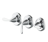 Project Source Everfield 3-Handle Tub and Shower Faucet with Valve, Polished Chrome (1.75 GPM)