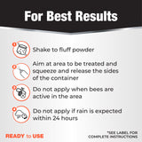 Bonide Revenge Spider & Ground Bee Killer Dust, 10 oz Puffer