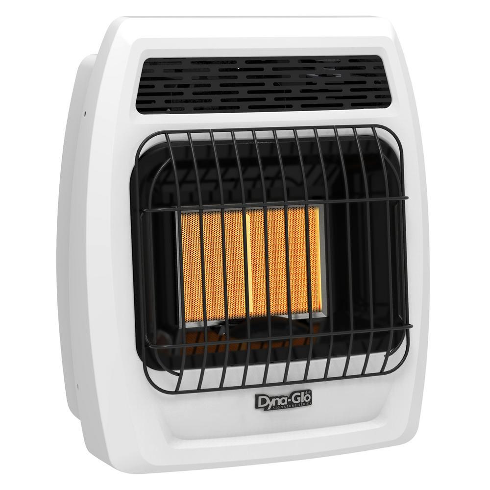 12,000 BTU Vent Free Infrared Natural Gas Thermostatic Wall Heater - Super Arbor