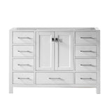 Caroline Avenue 60 in. W Bath Vanity Cabinet Only in Cashmere Gray - Super Arbor