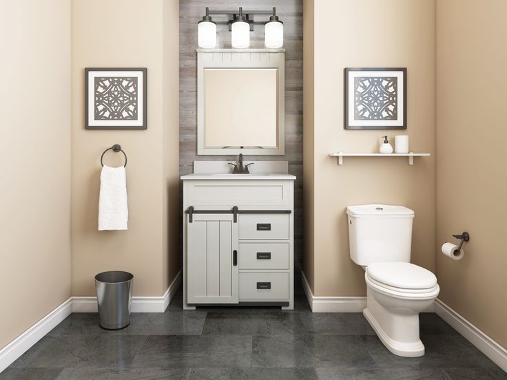 Style Selections Morriston 30-in White Single Sink Bathroom Vanity with White Engineered Stone Top