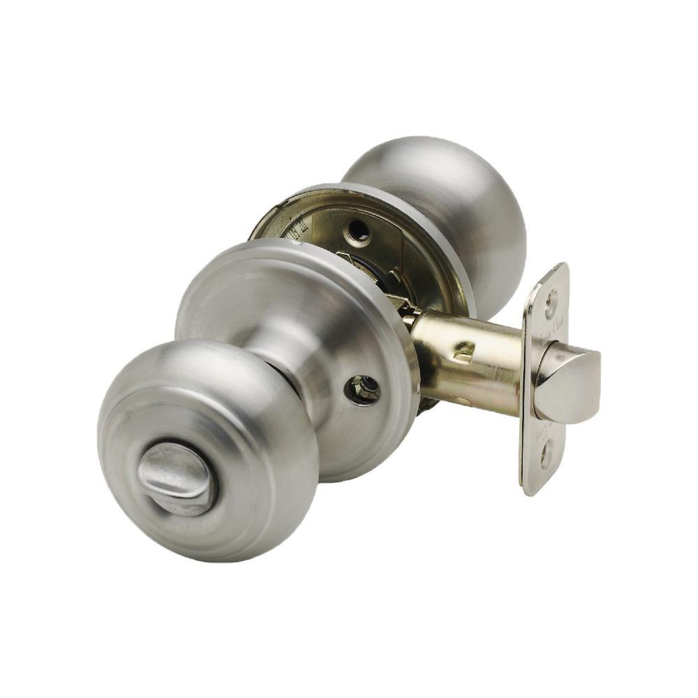 Colonial Black Privacy Bed/Bath Door Knob - Super Arbor