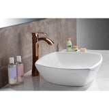 Deux Series Ceramic Vessel Sink in White - Super Arbor