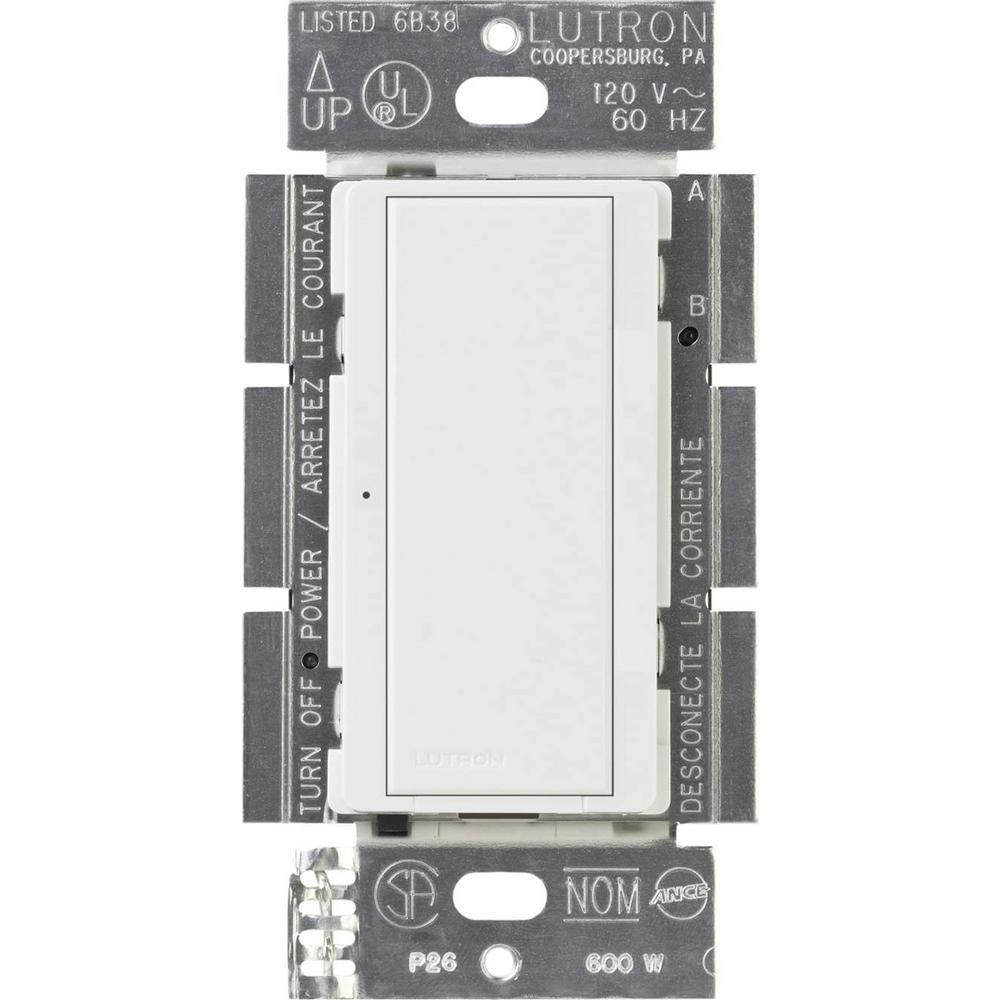 Maestro 8 Amp Multi-Location Digital Switch- White - Super Arbor