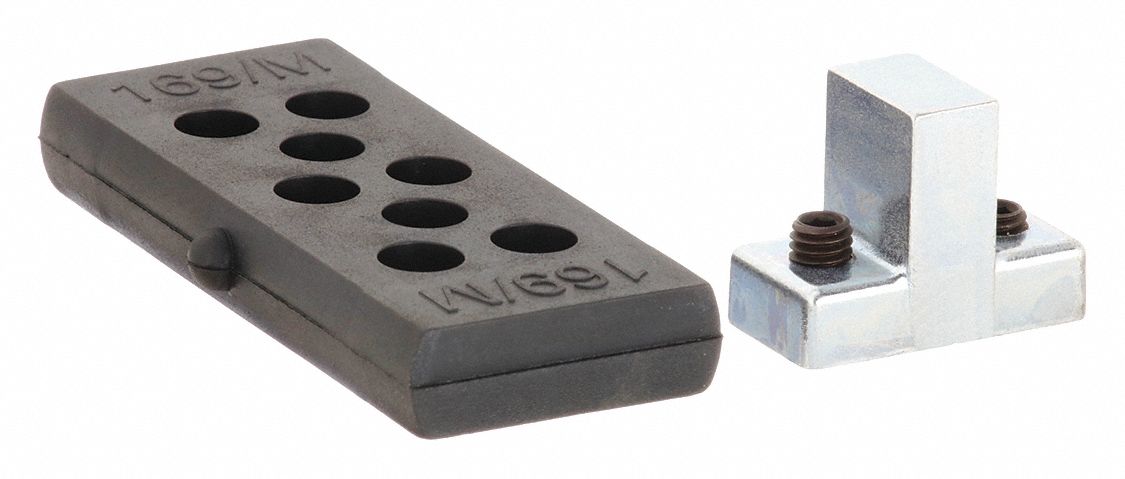 LCN Aluminum Track Bumper for Door Closers