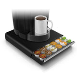 Hero 36-Capacity Black Coffee Pod Storage Drawer