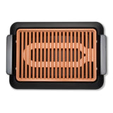 234 sq. in. Black Copper Non-Stick Ti-Ceramic Smoke-less Indoor Grill