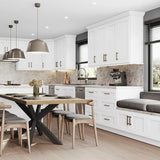Home Decorators Collection Newport 18 in. W x 12 in. D x 30 in. H Assembled Plywood Wall Kitchen Cabinet in Pacific White with Soft Close