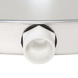 24 in. Aluminum Water Heater Pan with PVC Drain Connection (Case of 10) - Super Arbor