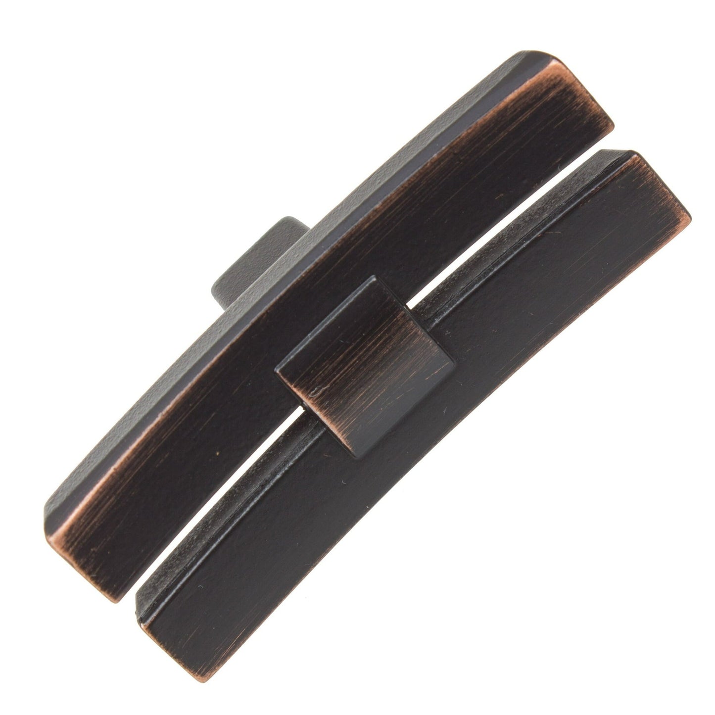 GlideRite 1-7/8 in. Industrial Dual Bar Cabinet Knobs – Oil Rubbed Bronze, Pack of 10